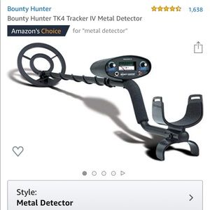 Bounty Hunter Metal detector